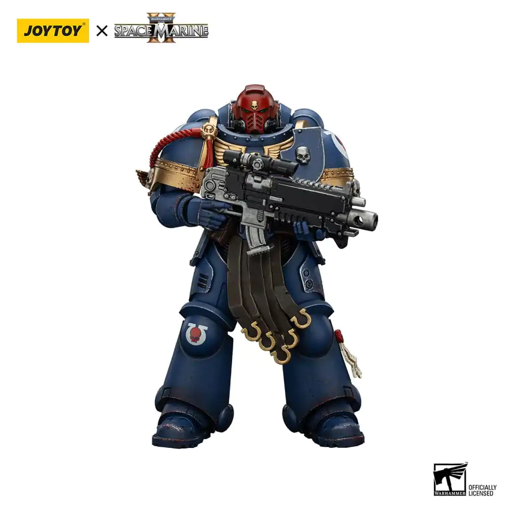 Warhammer 40,000: Space Marine 2 Action Figure Ultramarines Sergeant Gadriel Collectors Edition 13 cm product photo