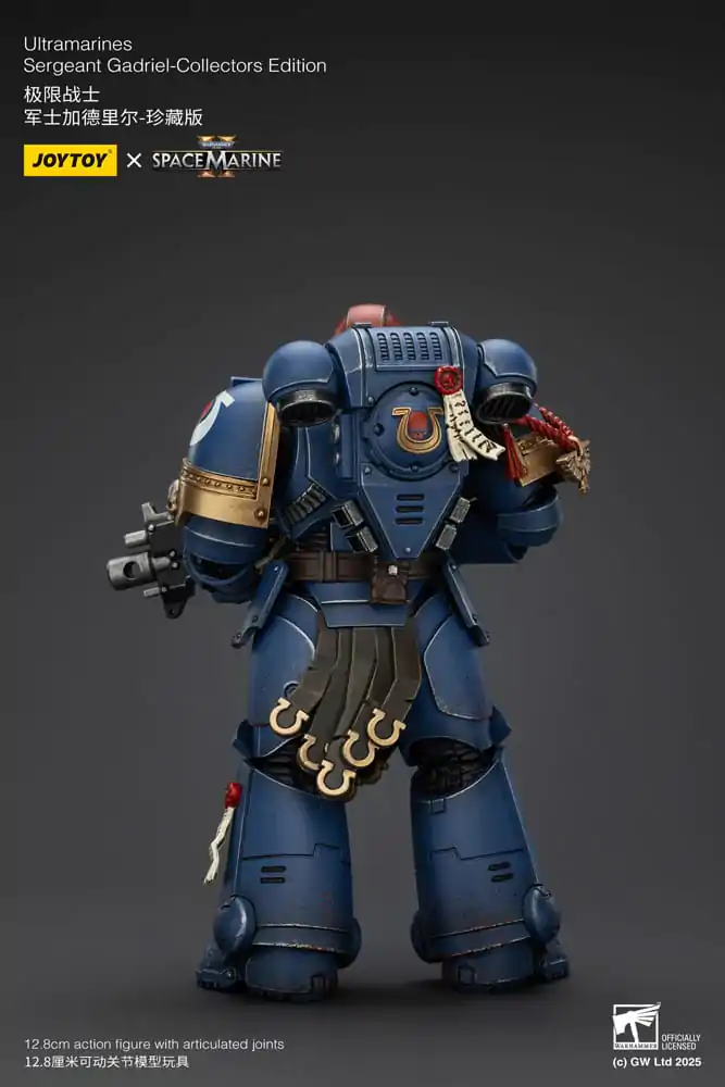 Warhammer 40,000: Space Marine 2 Action Figure Ultramarines Sergeant Gadriel Collectors Edition 13 cm product photo