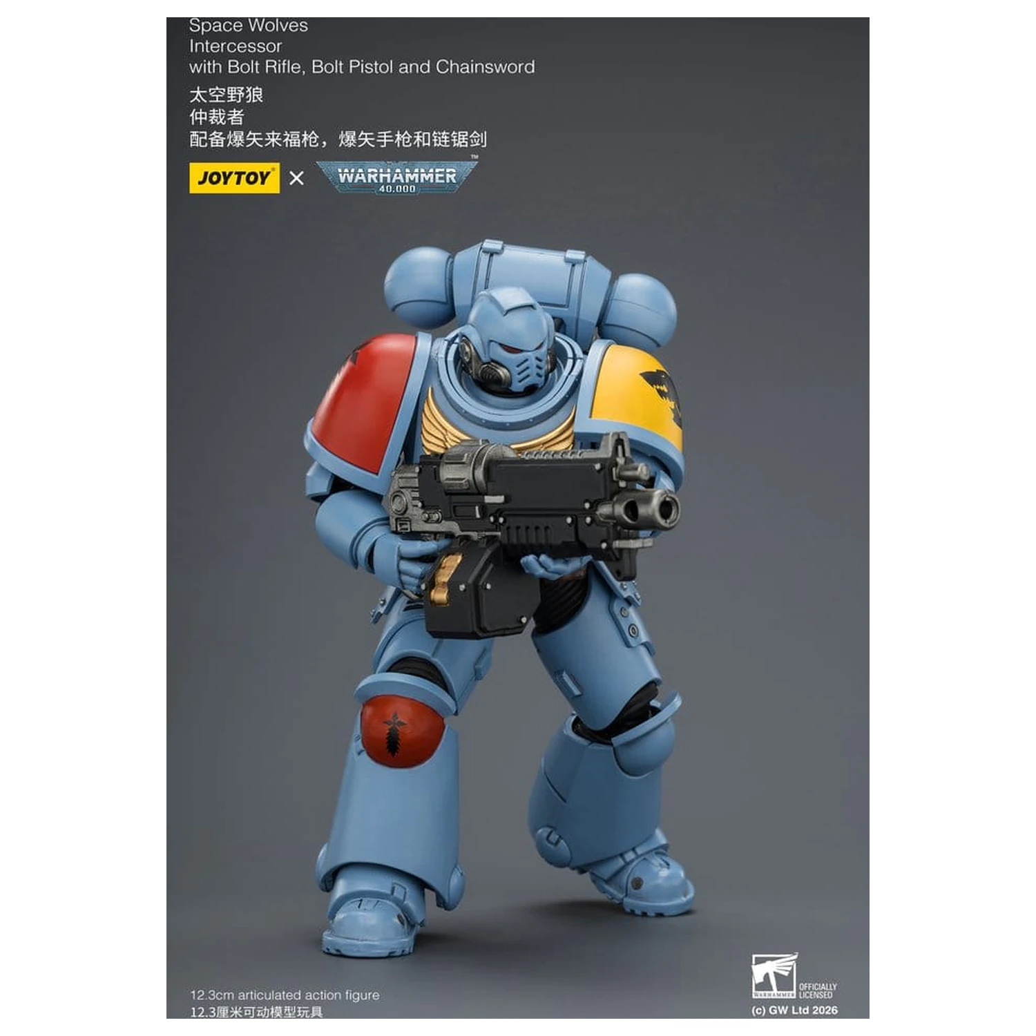 Warhammer 40,000 Action Figure Space Wolves Intercessor 12 cm product photo