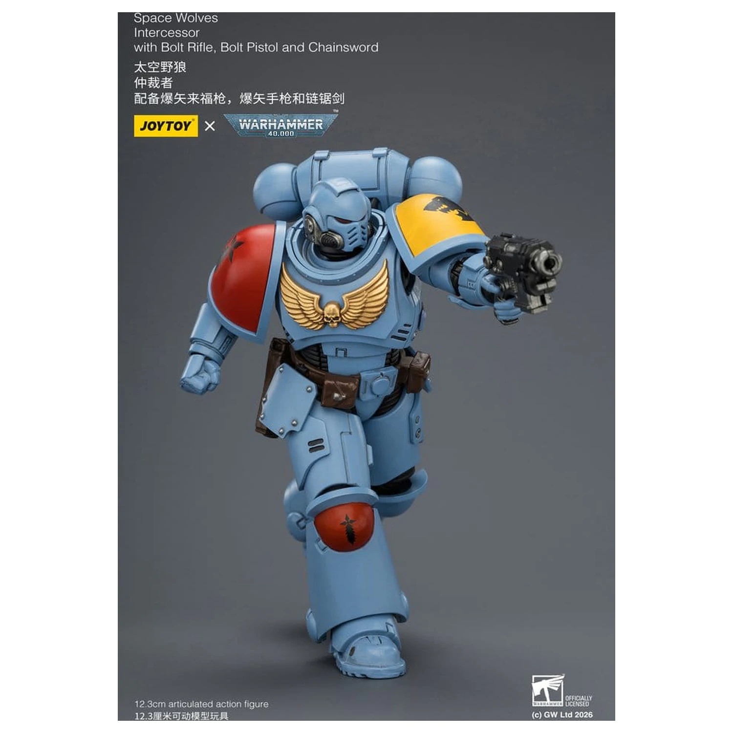 Warhammer 40,000 Action Figure Space Wolves Intercessor 12 cm product photo