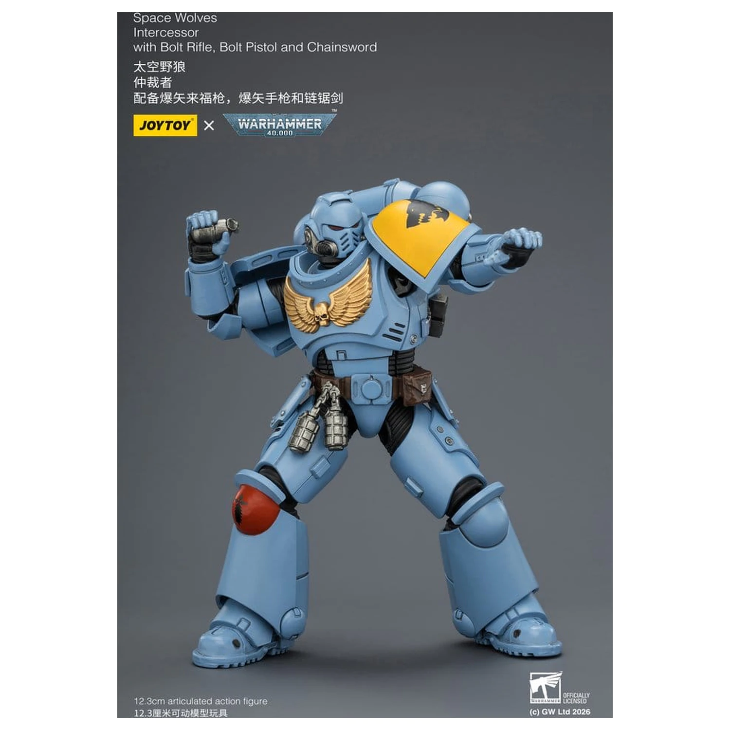 Warhammer 40,000 Action Figure Space Wolves Intercessor 12 cm product photo