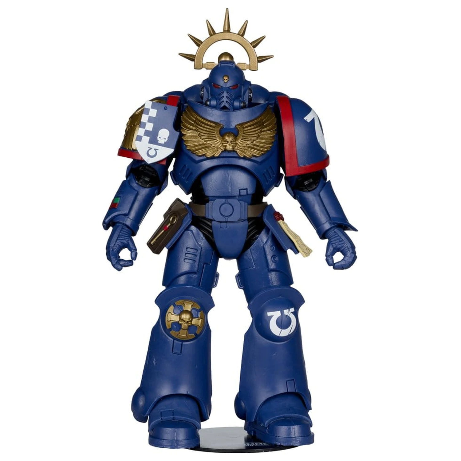Warhammer 40,000 Total War Action Figure 3rd Company Lieutenant (Ultramarines) 18 cm product photo
