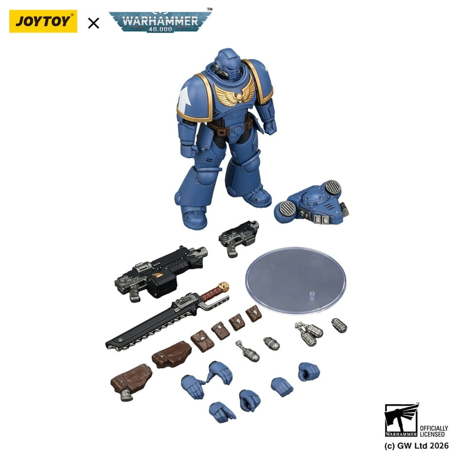 Warhammer 40,000 Action Figure Ultramarines Intercessor 12 cm product photo
