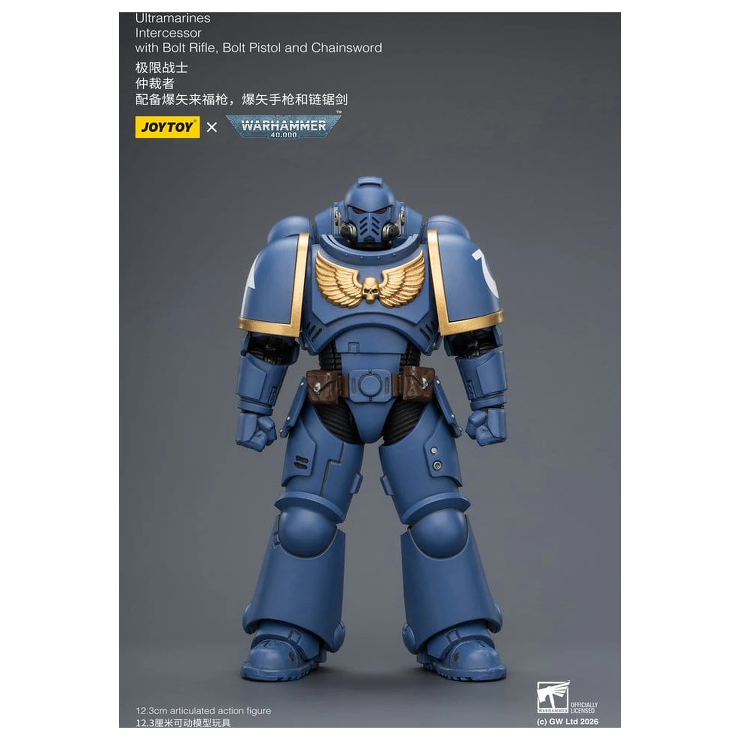 Warhammer 40,000 Action Figure Ultramarines Intercessor 12 cm product photo