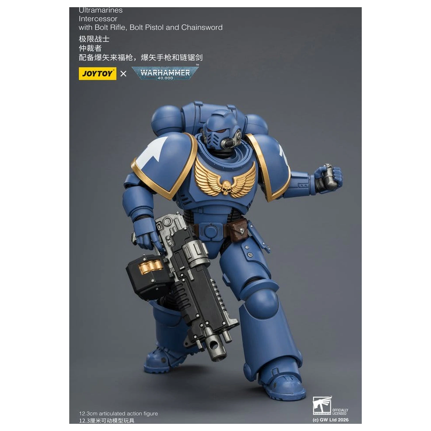 Warhammer 40,000 Action Figure Ultramarines Intercessor 12 cm product photo