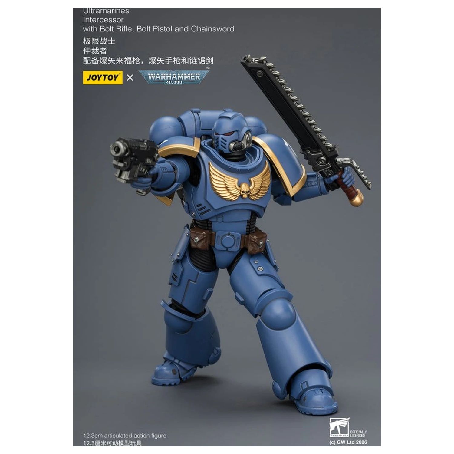 Warhammer 40,000 Action Figure Ultramarines Intercessor 12 cm product photo