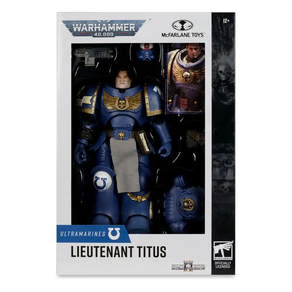 Warhammer 40,000 Action Figure Ultramarines: Lieutenant Titus 18 cm product photo