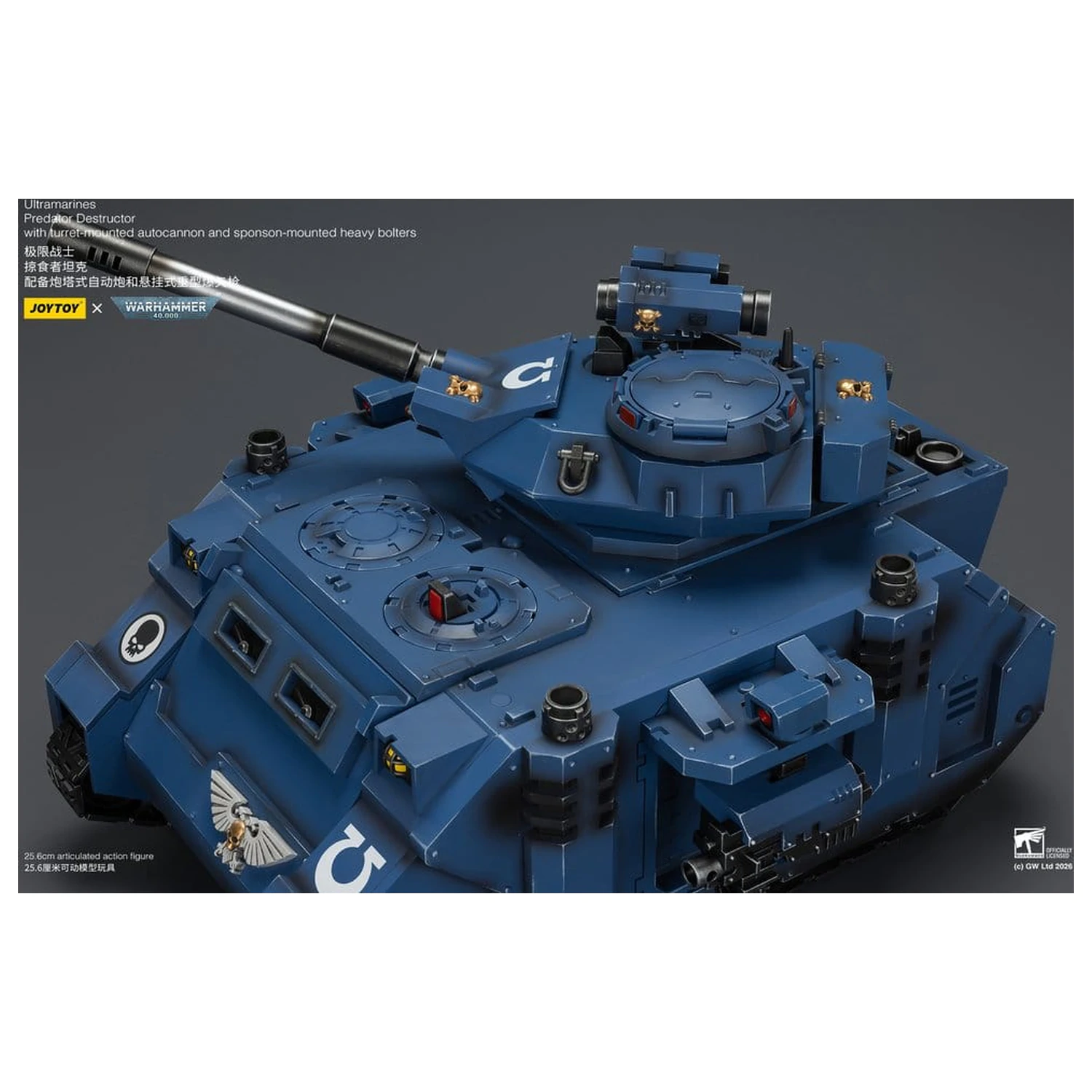 Warhammer 40,000 Vehicle Ultramarines Predator Destructor 26 cm product photo