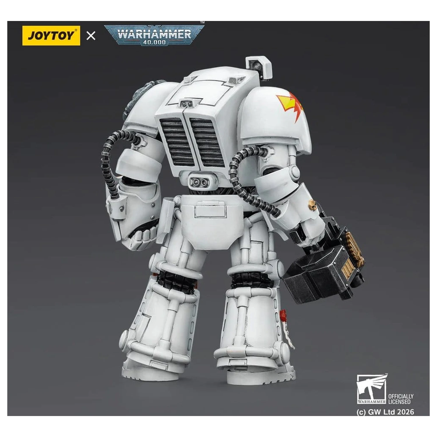 Warhammer 40,000 Action Figure White Scars Terminator 2 with Power Fist and Storm Bolter 14 cm product photo