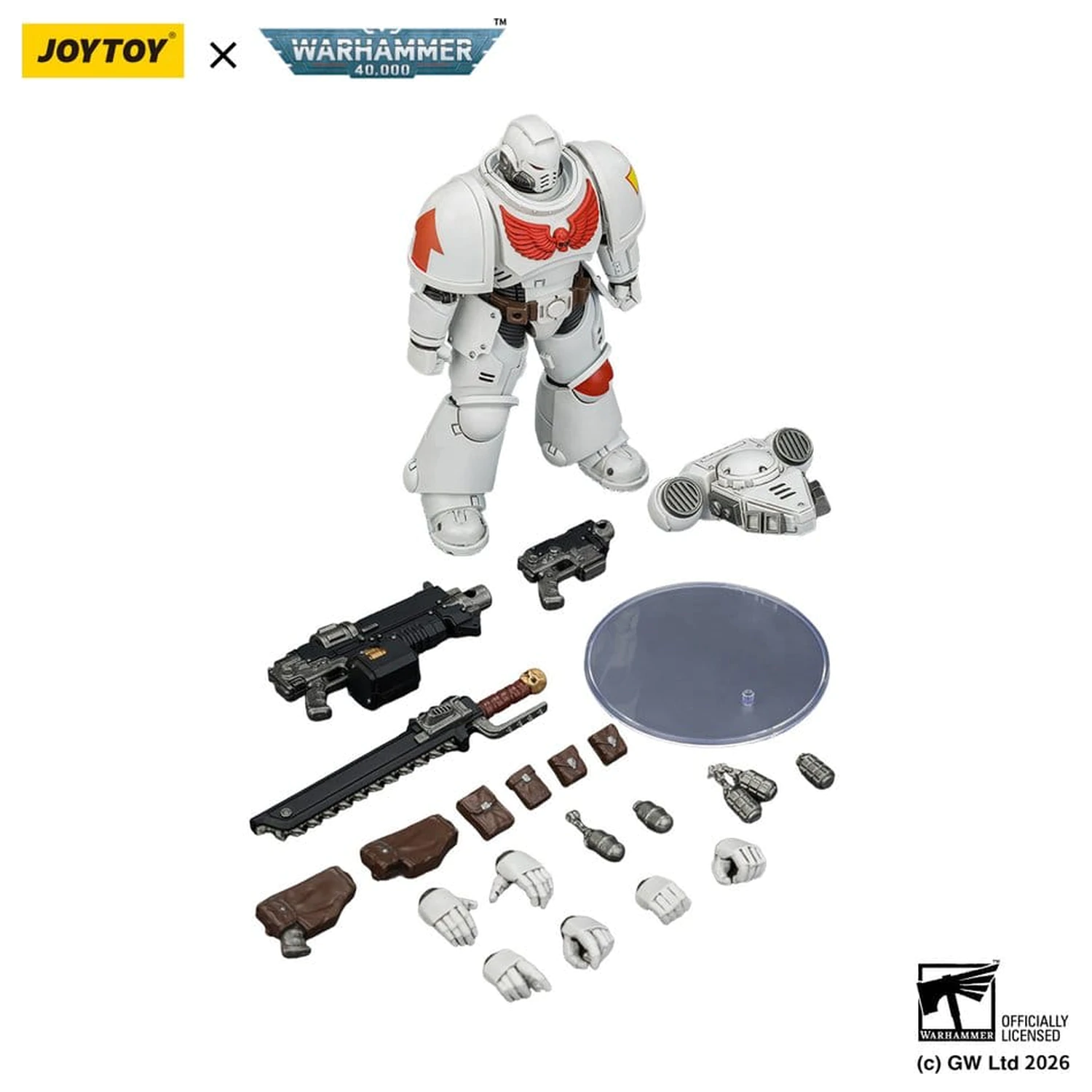 Warhammer 40,000 Action Figure White Scars Intercessor 12 cm product photo