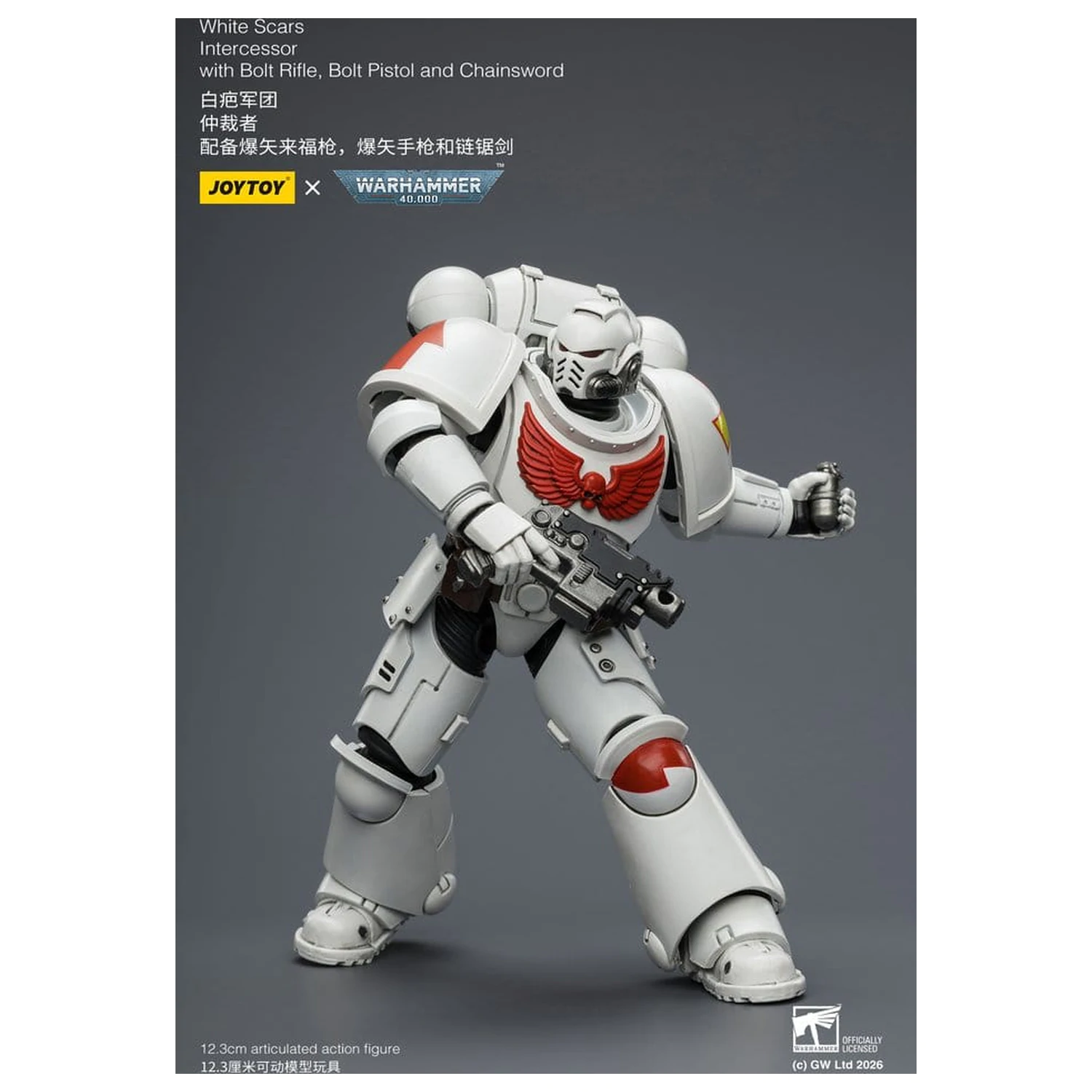 Warhammer 40,000 Action Figure White Scars Intercessor 12 cm product photo