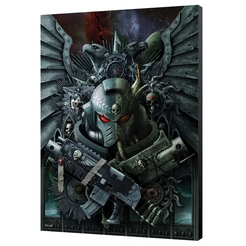 Warhammer 40000 Dark Imperium Frontis wood panel product photo