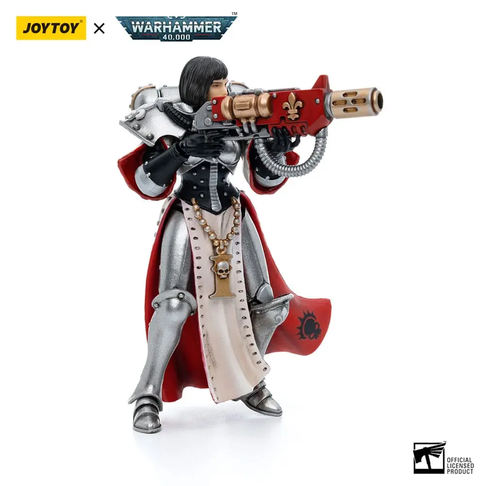 Warhammer 40k Action Figure 1/18 Adepta Sororitas Battle Sisters Order of the Argent Shroud Sister Irmengard 11 cm product photo