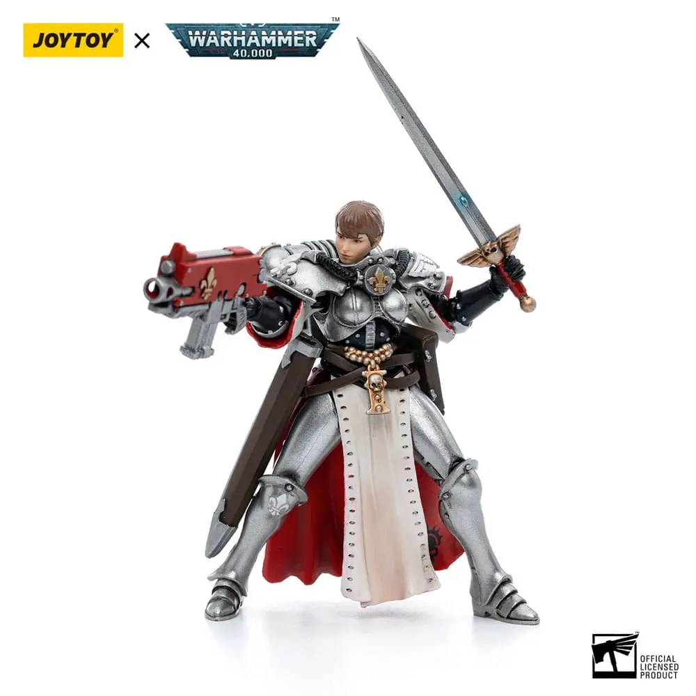 Warhammer 40k Action Figure 1/18 Adepta Sororitas Battle Sisters Order of the Argent Shroud Sister Superior Evinka 11 cm product photo
