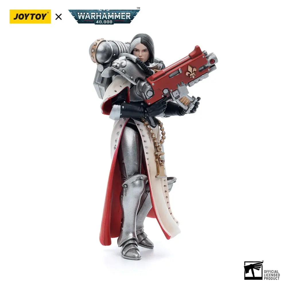 Warhammer 40k Action Figure 1/18 Adepta Sororitas Battle Sisters Order of the Argent Shroud Sister Vitas 11 cm product photo