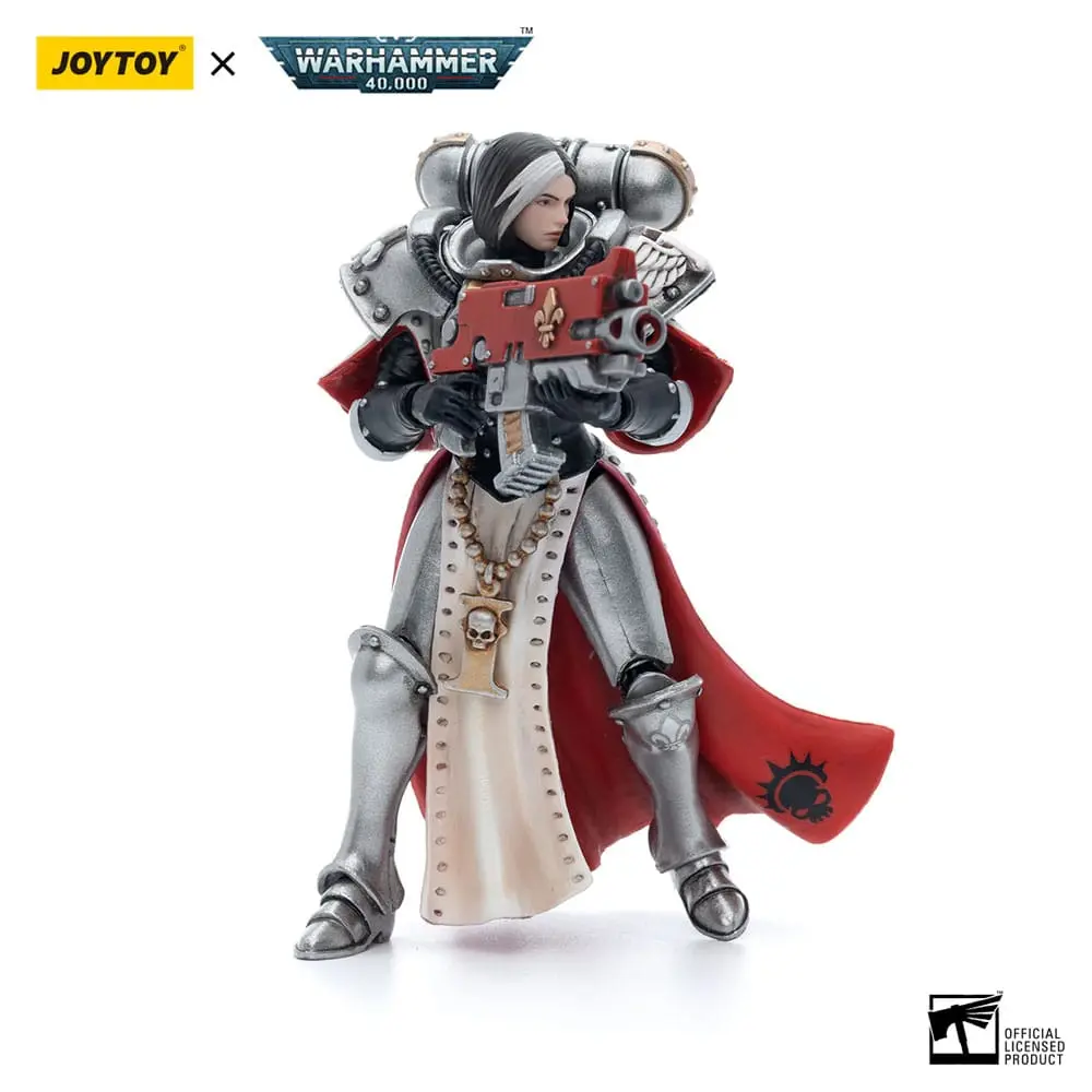 Warhammer 40k Action Figure 1/18 Adepta Sororitas Battle Sisters Order of the Argent Shroud Sister Vitas 11 cm product photo