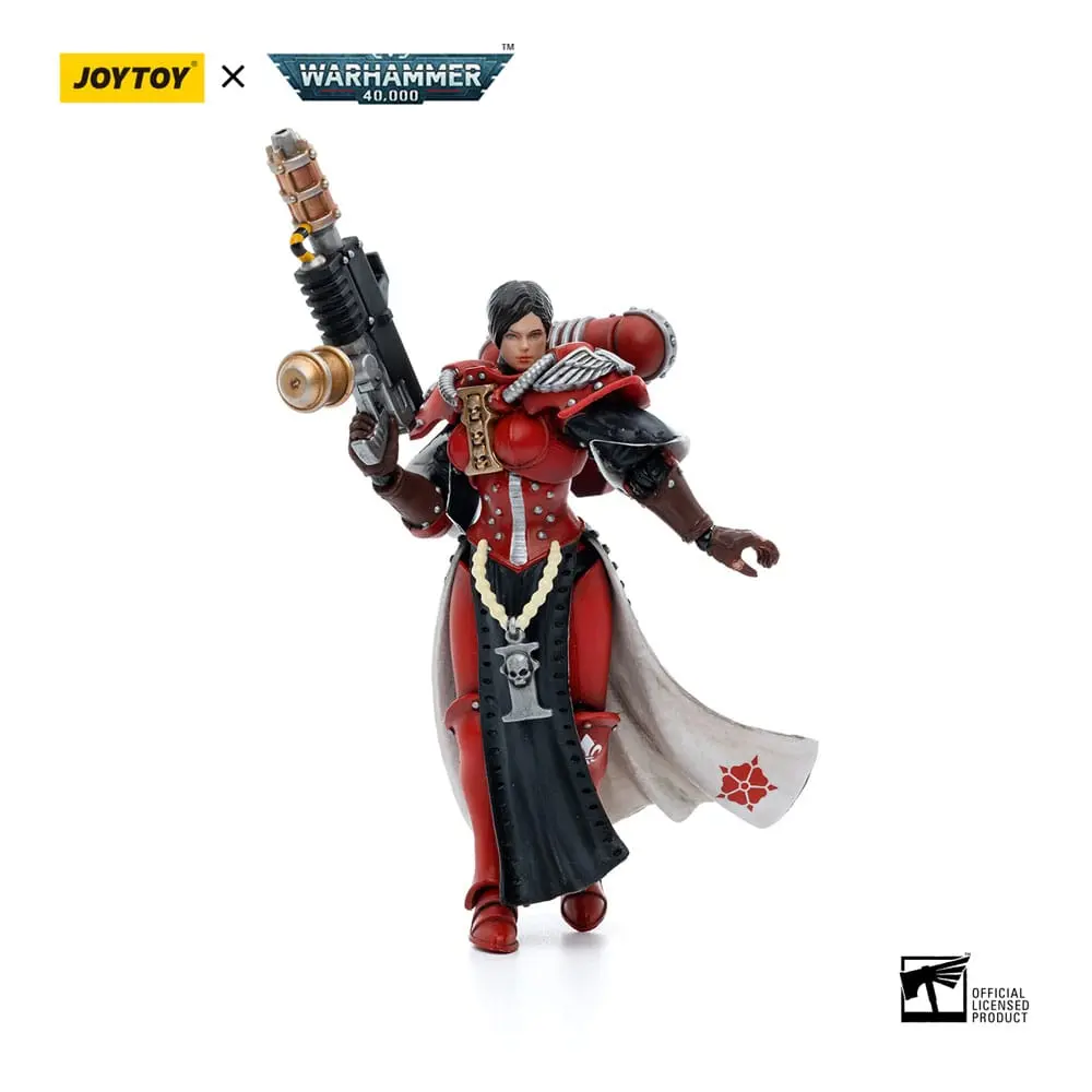 Warhammer 40k Action Figure 1/18 Adepta Sororitas Battle Sisters Order of the Bloody Rose Sister Ignacia 12 cm product photo
