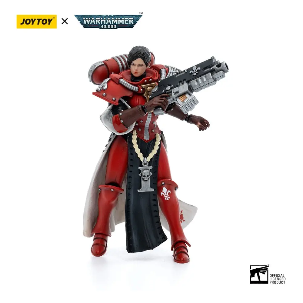 Warhammer 40k Action Figure 1/18 Adepta Sororitas Battle Sisters Order of the Bloody Rose Sister Ignacia 12 cm product photo