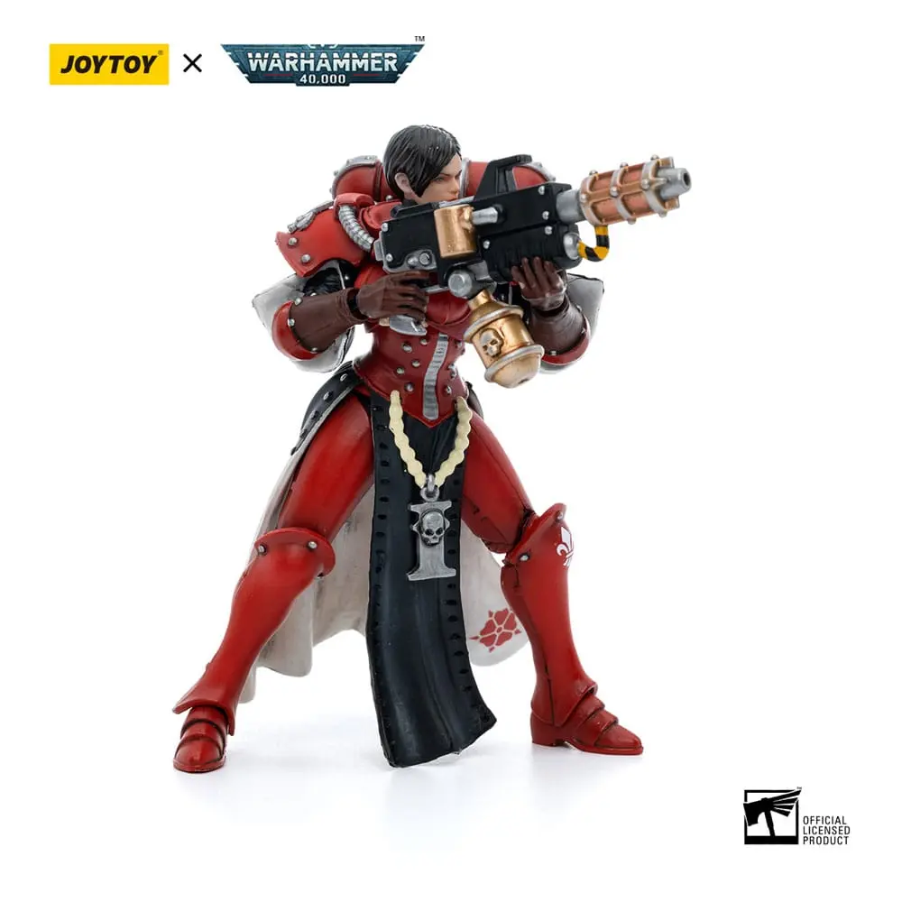 Warhammer 40k Action Figure 1/18 Adepta Sororitas Battle Sisters Order of the Bloody Rose Sister Ignacia 12 cm product photo