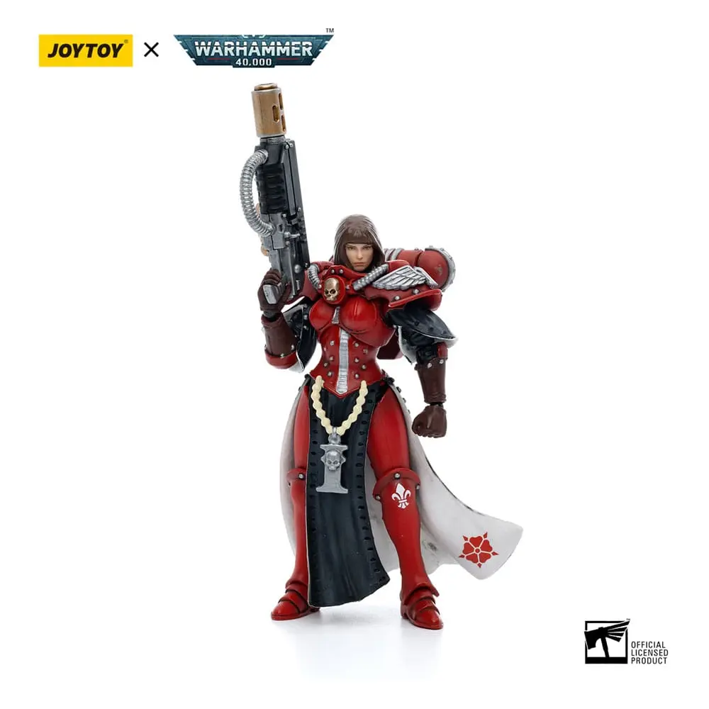 Warhammer 40k Action Figure 1/18 Adepta Sororitas Battle Sisters Order of the Bloody Rose Sister Lonell 12 cm product photo