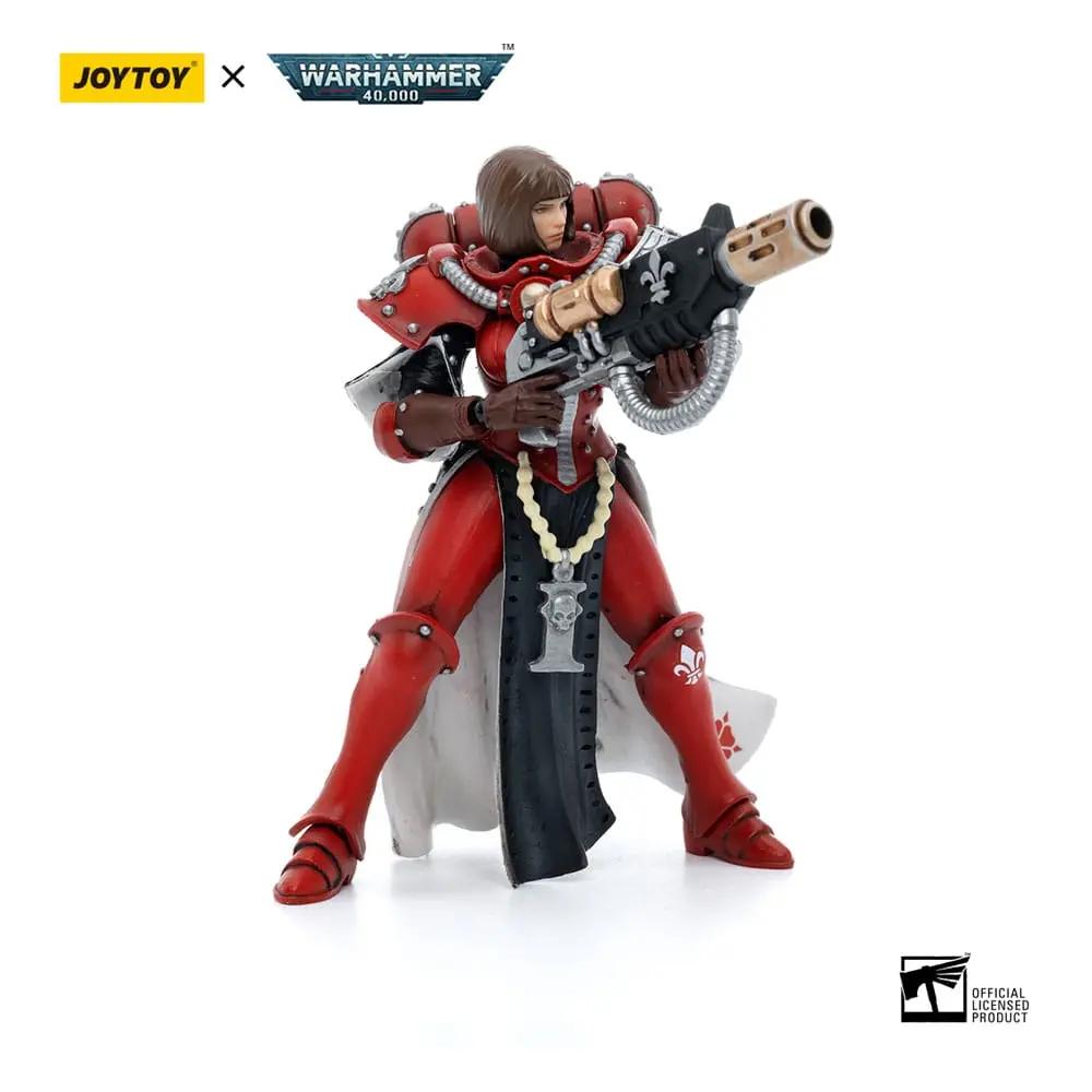 Warhammer 40k Action Figure 1/18 Adepta Sororitas Battle Sisters Order of the Bloody Rose Sister Lonell 12 cm product photo