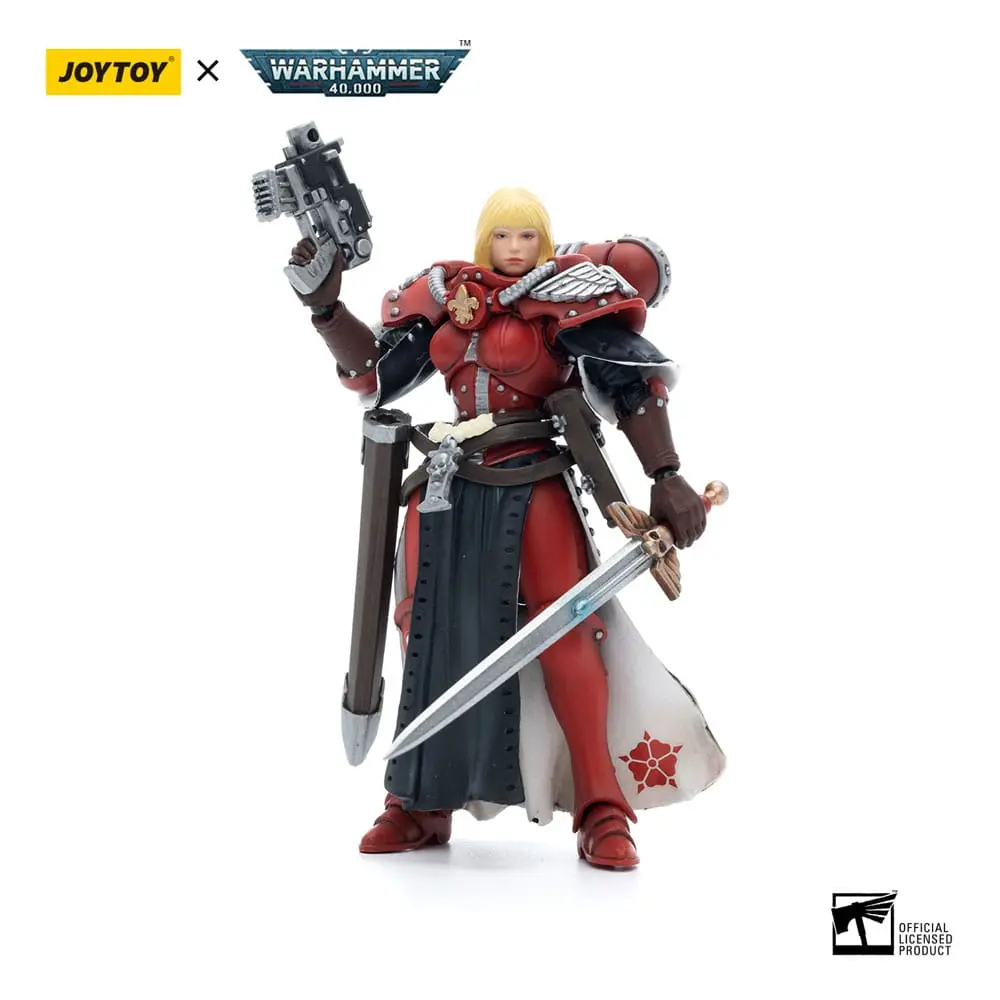 Warhammer 40k Action Figure 1/18 Adepta Sororitas Battle Sisters Order of the Bloody Rose Sister Superior Kaminal 12 cm product photo