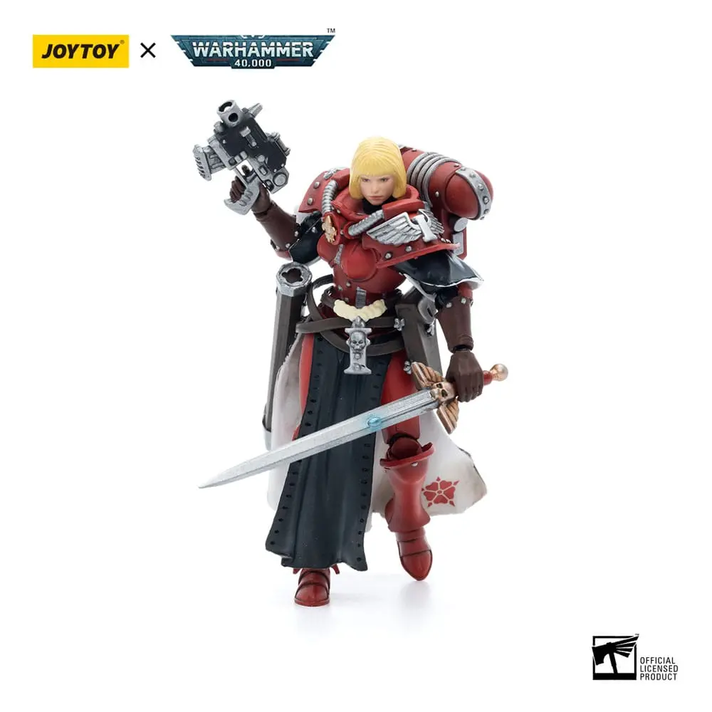 Warhammer 40k Action Figure 1/18 Adepta Sororitas Battle Sisters Order of the Bloody Rose Sister Superior Kaminal 12 cm product photo