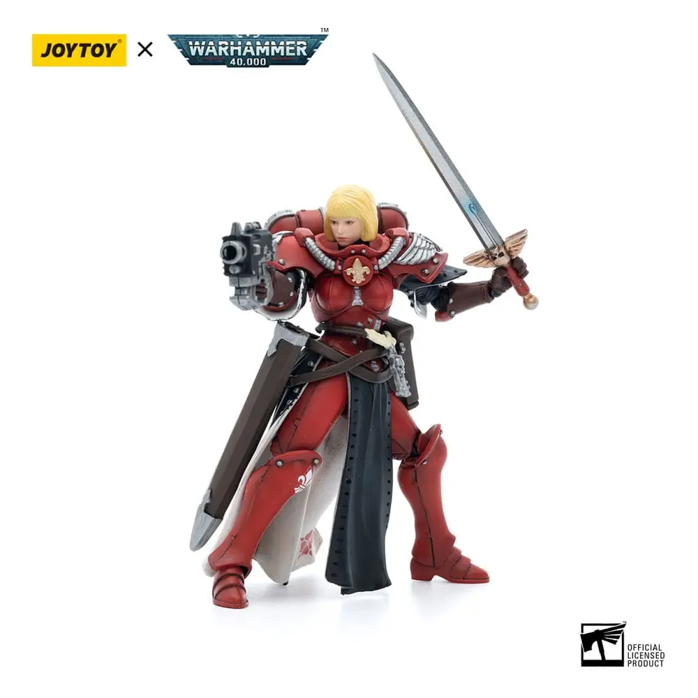 Warhammer 40k Action Figure 1/18 Adepta Sororitas Battle Sisters Order of the Bloody Rose Sister Superior Kaminal 12 cm product photo