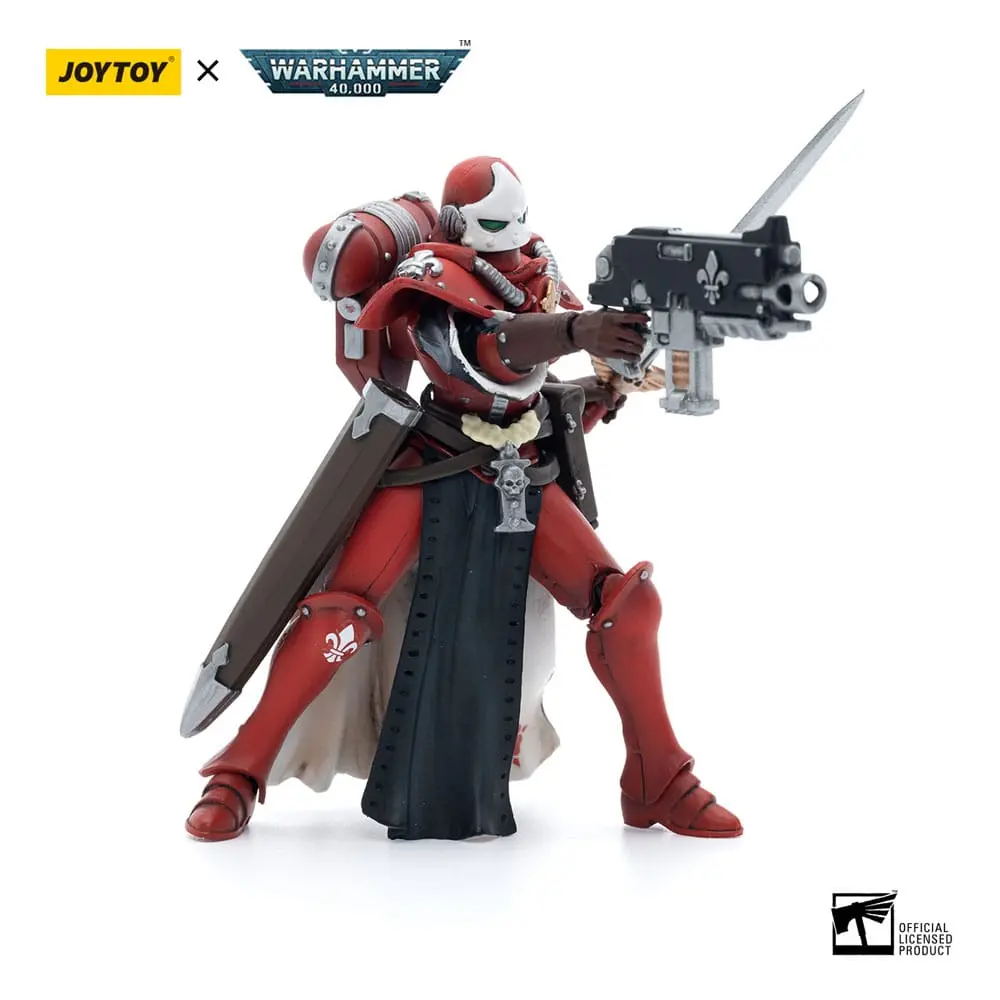 Warhammer 40k Action Figure 1/18 Adepta Sororitas Battle Sisters Order of the Bloody Rose Sister Superior Kaminal 12 cm product photo
