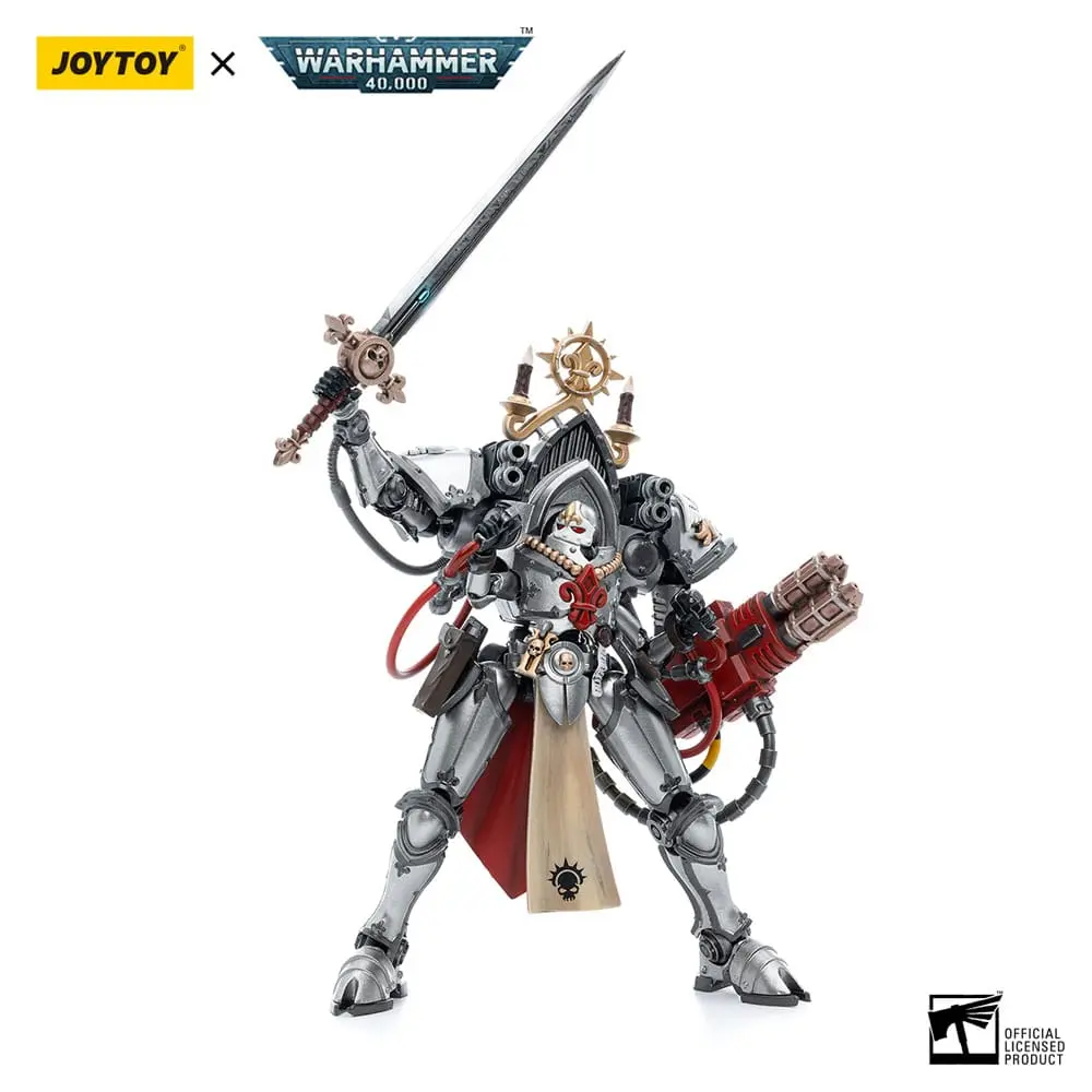 Warhammer 40k Action Figure 1/18 Adepta Sororitas Order of the Argent Shroud Paragon Warsuit Sister Collaen 21 cm product photo