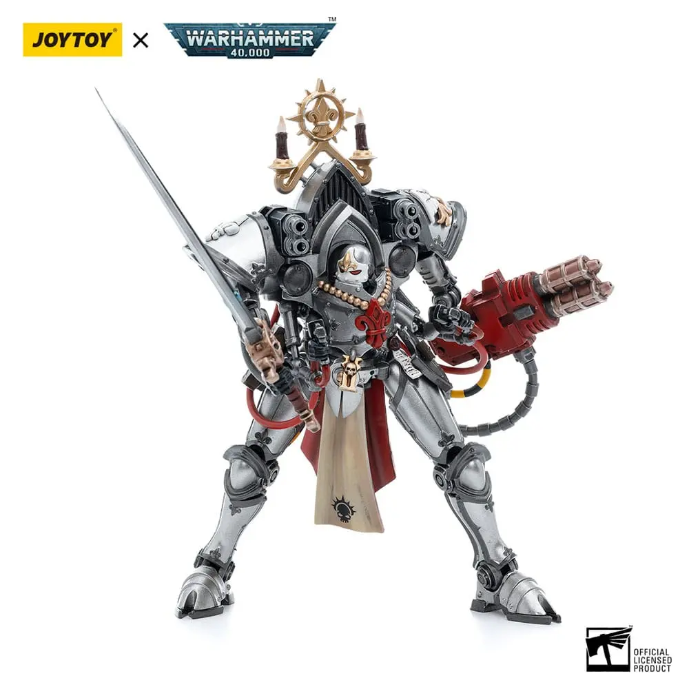 Warhammer 40k Action Figure 1/18 Adepta Sororitas Order of the Argent Shroud Paragon Warsuit Sister Collaen 21 cm product photo