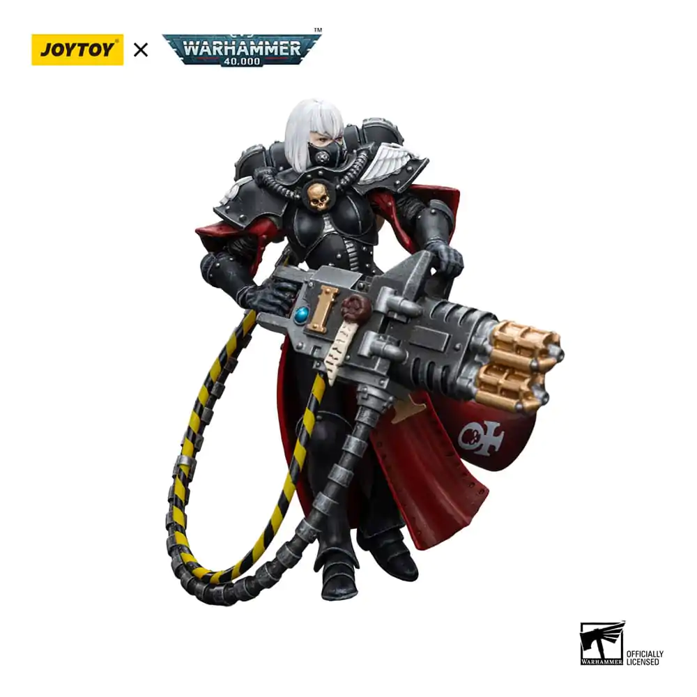 Warhammer 40k Action Figure 1/18 Adepta Sororitas Retributor with Heavy Flamer 12 cm termékfotó