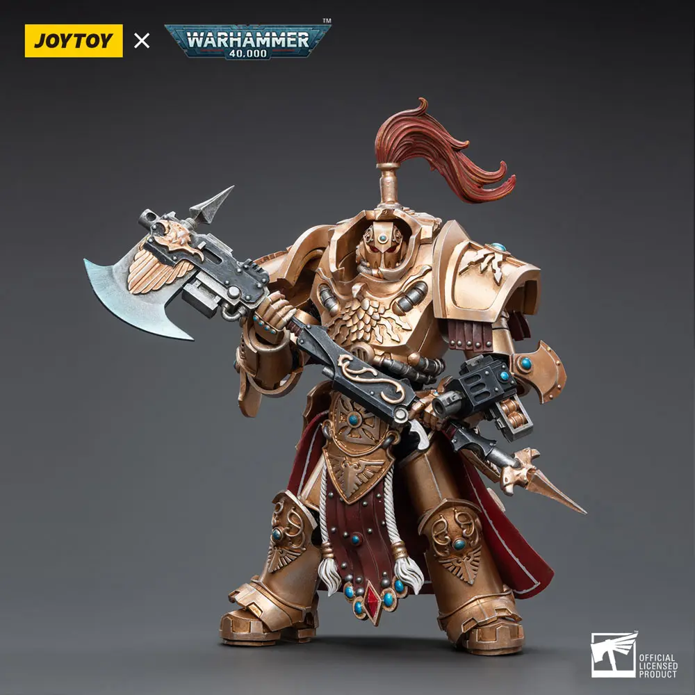 Warhammer 40k Action Figure 1/18 Adeptus Custodes Allarus Custodian Osyr Archimaxes 14 cm product photo