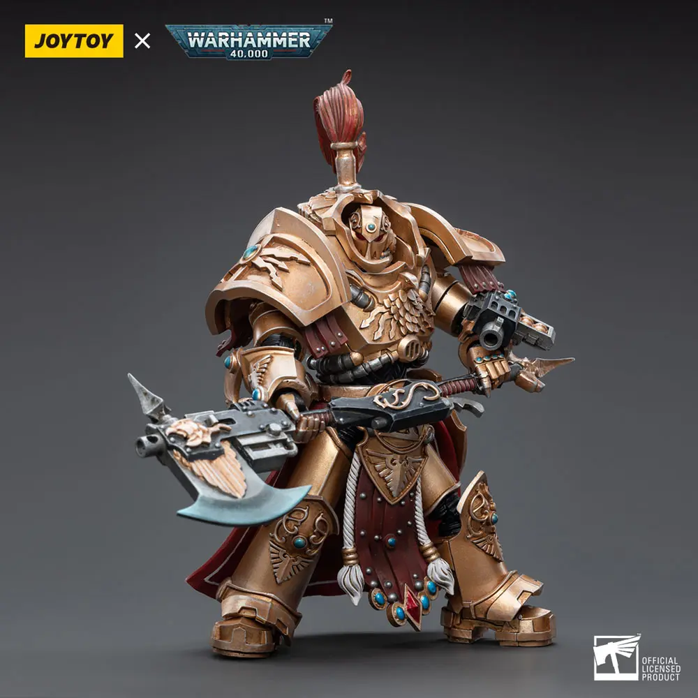 Warhammer 40k Action Figure 1/18 Adeptus Custodes Allarus Custodian Osyr Archimaxes 14 cm product photo