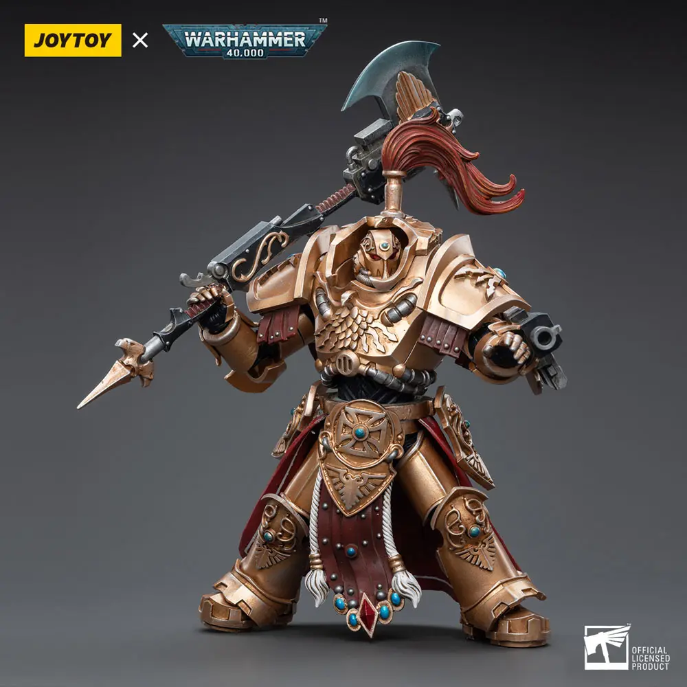 Warhammer 40k Action Figure 1/18 Adeptus Custodes Allarus Custodian Osyr Archimaxes 14 cm product photo