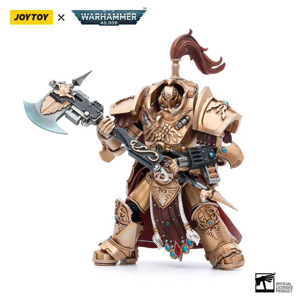 Warhammer 40k Action Figure 1/18 Adeptus Custodes Allarus Custodian Osyr Archimaxes 14 cm product photo