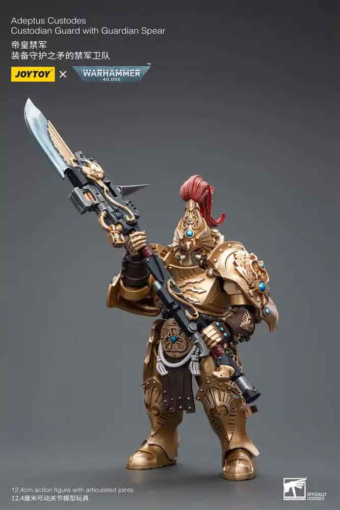 Warhammer 40k Action Figure 1/18 Adeptus Custodes Custodian Guard with Guardian Spear termékfotó