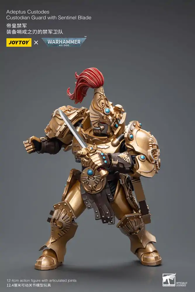 Warhammer 40k Action Figure 1/18 Adeptus Custodes Custodian Guard with Sentinel Blade termékfotó