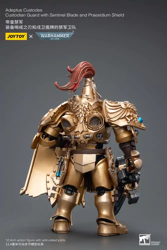 Warhammer 40k Action Figure 1/18 Adeptus Custodes Custodian Guard with Sentinel Blade and Praesidium Shield termékfotó