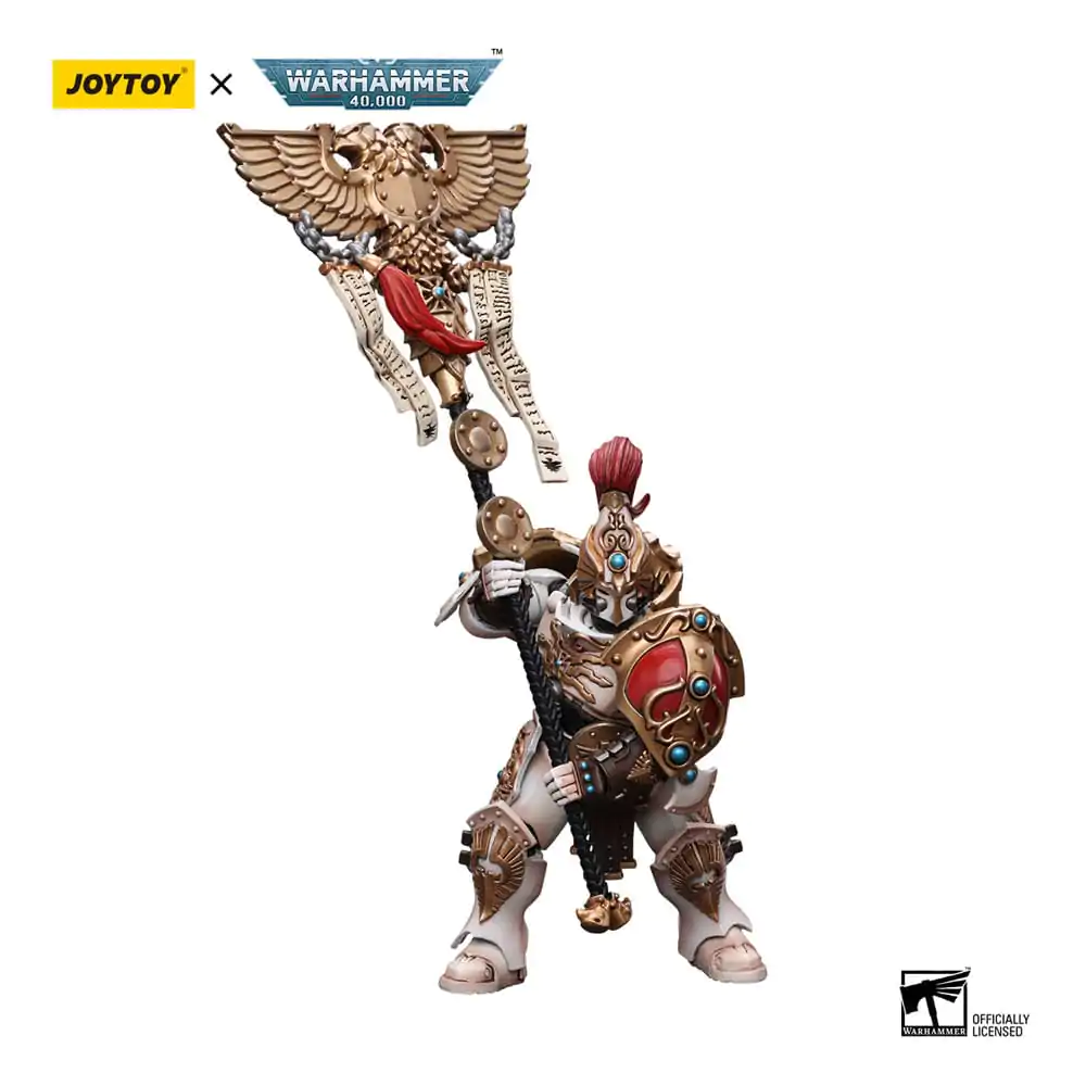 Warhammer 40k Action Figure 1/18 Adeptus Custodes Solar Watch Vexilus Praetor 12 cm termékfotó