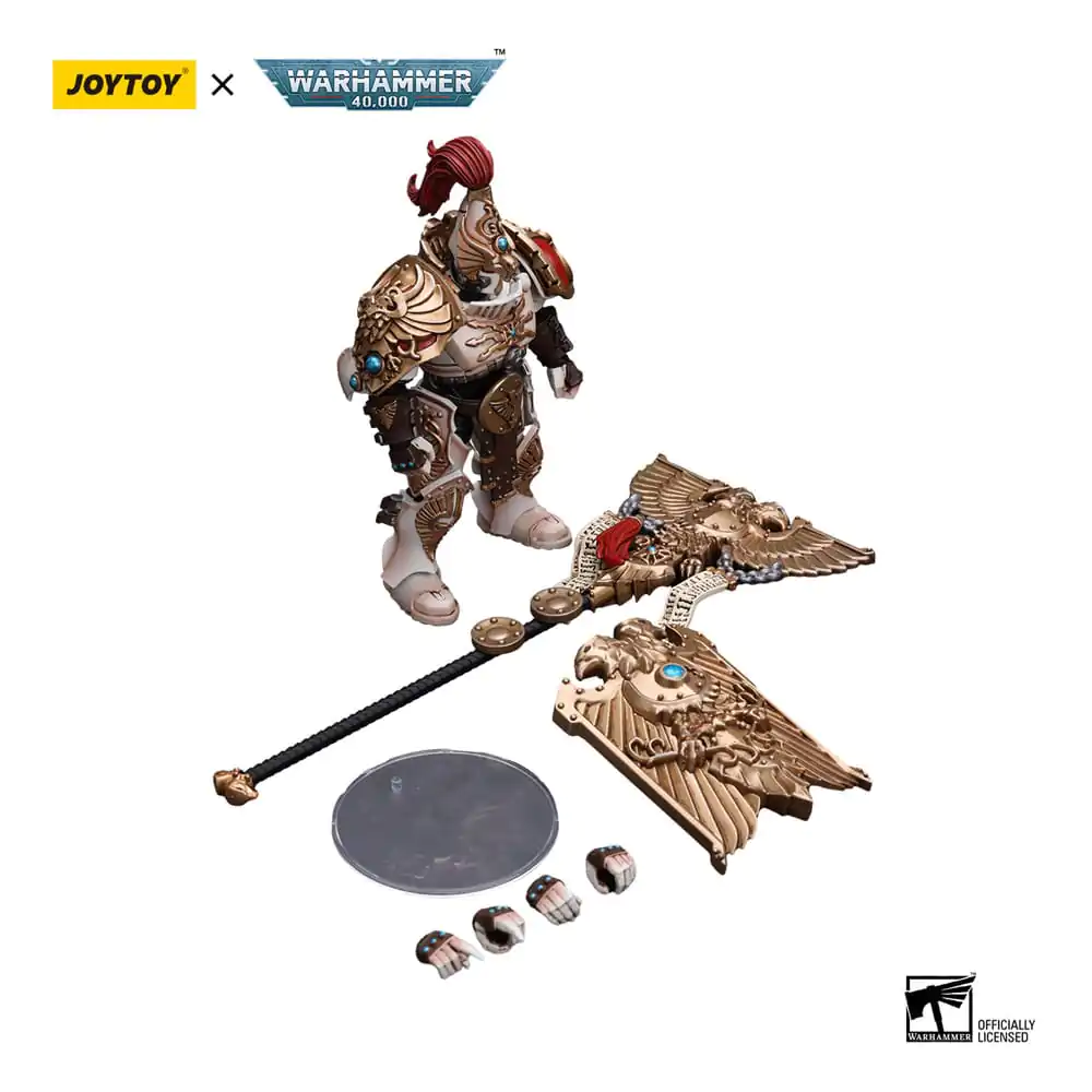 Warhammer 40k Action Figure 1/18 Adeptus Custodes Solar Watch Vexilus Praetor 12 cm termékfotó