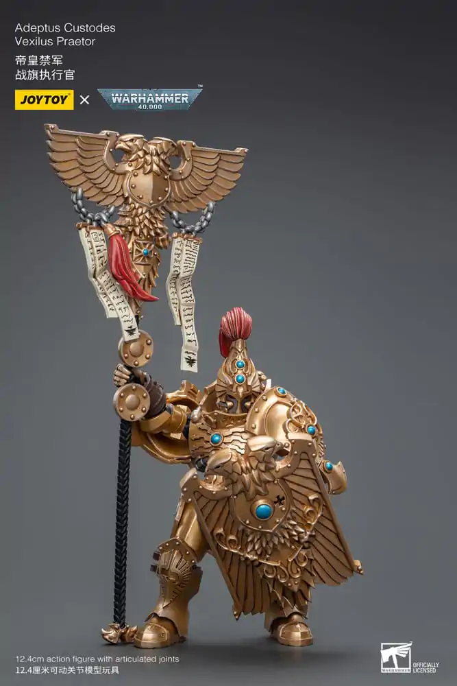 Warhammer 40k Action Figure 1/18 Adeptus Custodes Vexilus Praetor termékfotó