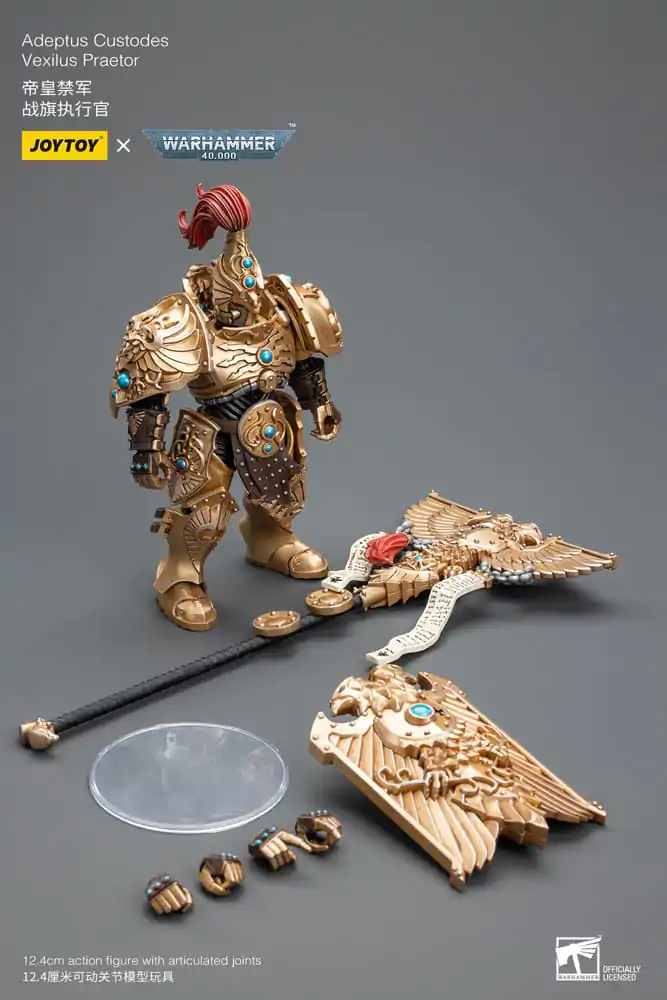 Warhammer 40k Action Figure 1/18 Adeptus Custodes Vexilus Praetor termékfotó