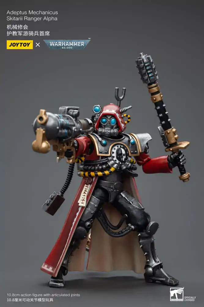 Warhammer 40k Action Figure 1/18 Adeptus Mechanicus Skitarii Ranger Alpha termékfotó