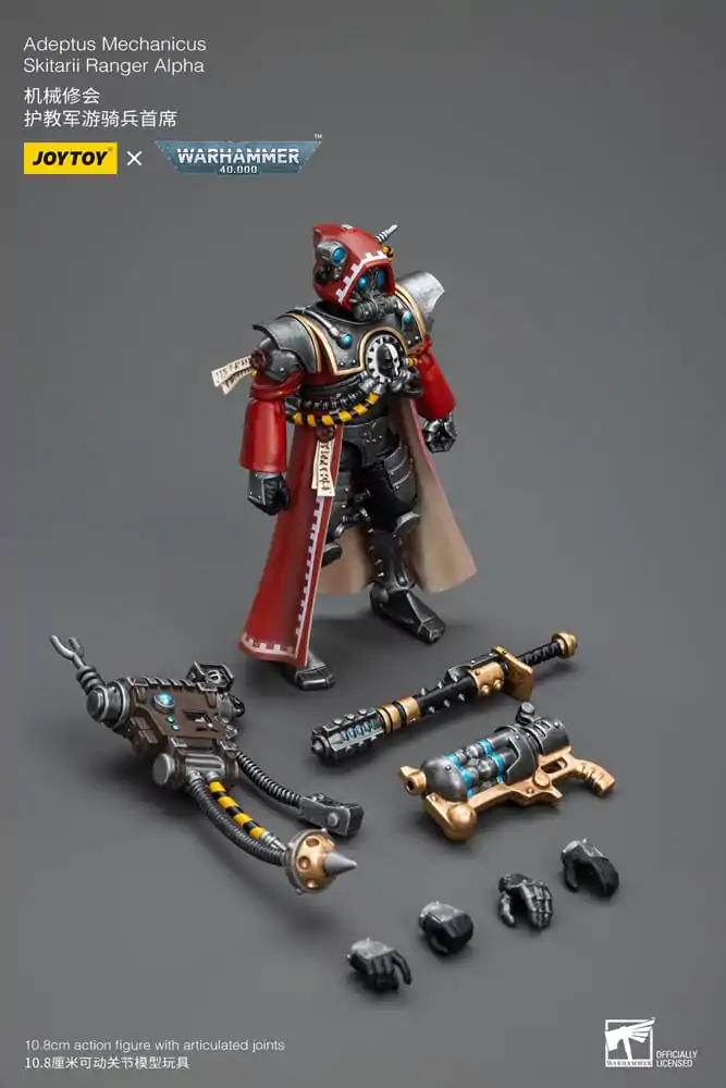 Warhammer 40k Action Figure 1/18 Adeptus Mechanicus Skitarii Ranger Alpha termékfotó