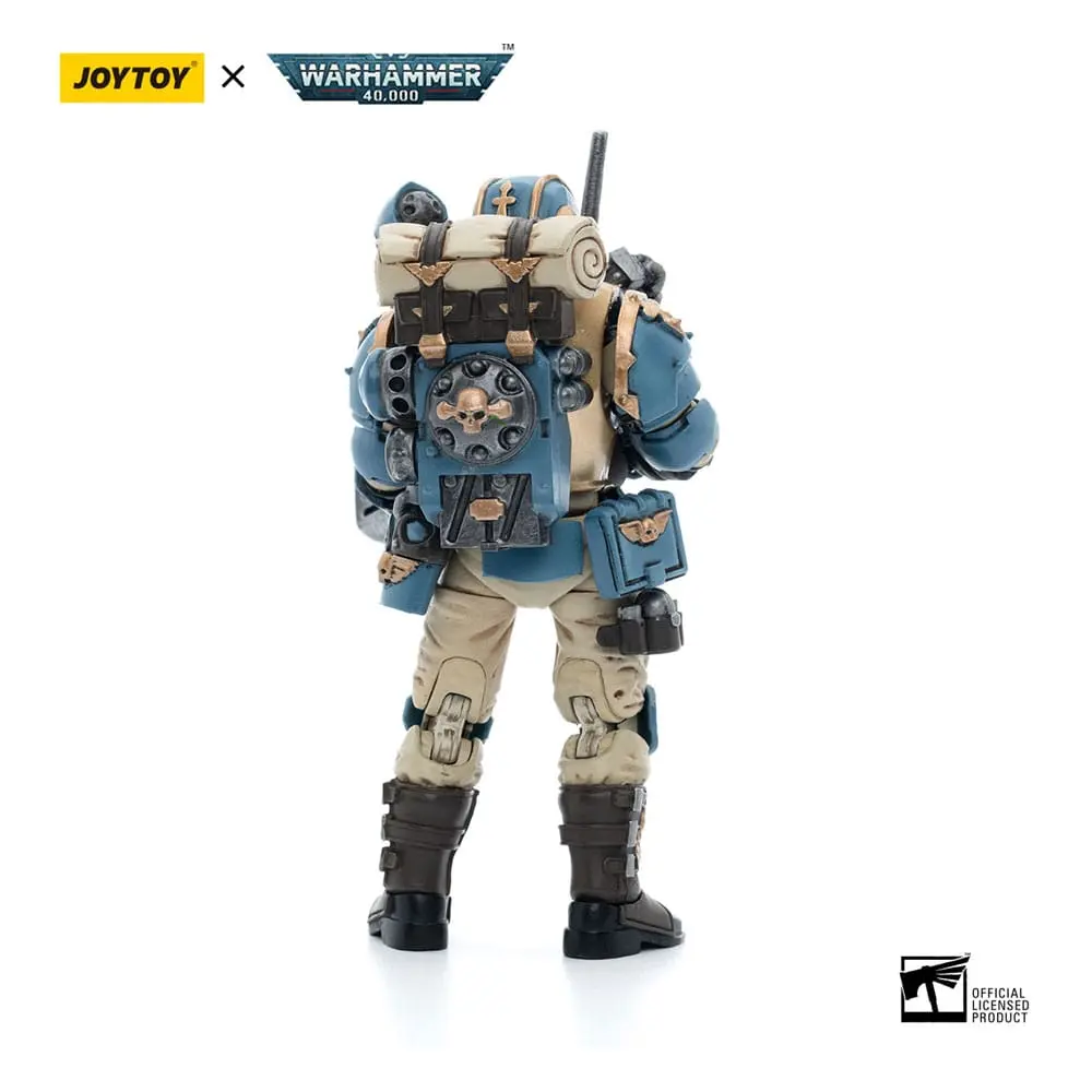 Warhammer 40k Action Figure 1/18 Astra Militarum Tempestus Scions 55th Kappic Eagles Plasma Gunnert 12 cm product photo