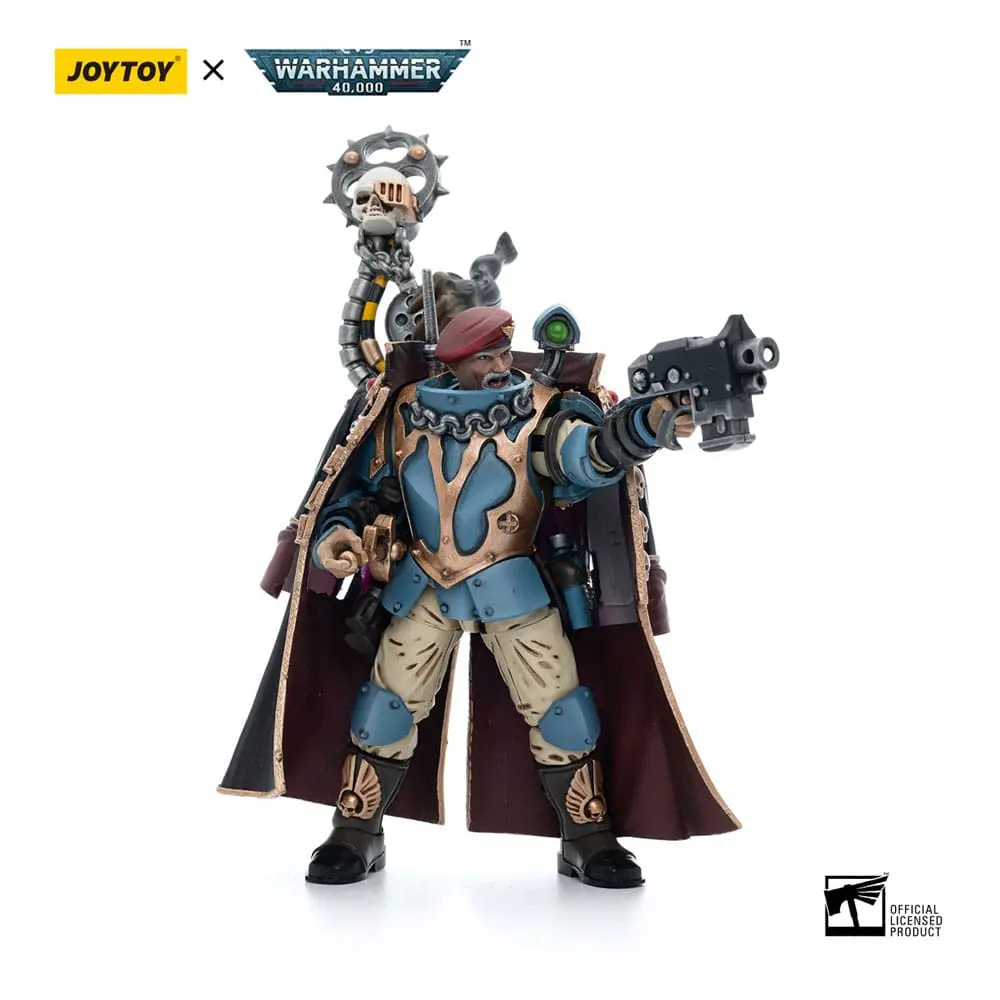 Warhammer 40k Action Figure 1/18 Astra Militarum Tempestus Scions Command Squad 55th Kappic Eagles Tempestor Prime 12 cm product photo