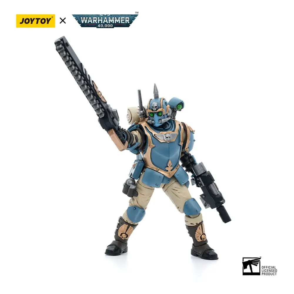 Warhammer 40k Action Figure 1/18 Astra Militarum Tempestus Scions Squad 55th Kappic Eagles Tempestor 12 cm product photo