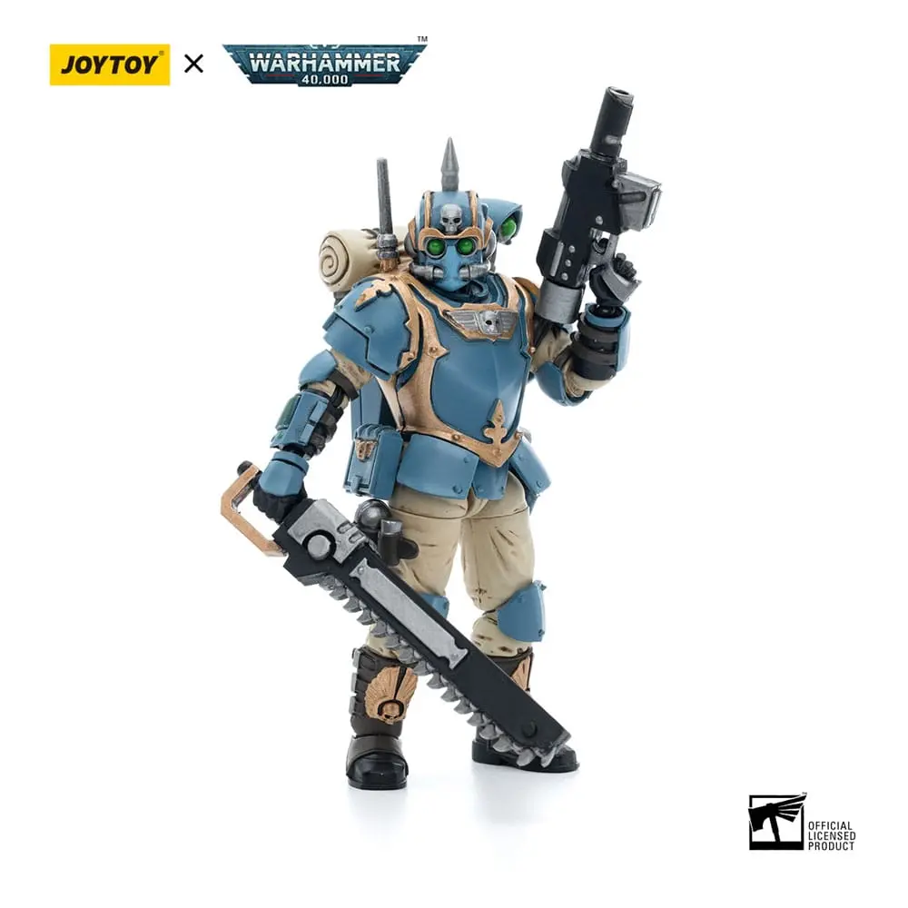 Warhammer 40k Action Figure 1/18 Astra Militarum Tempestus Scions Squad 55th Kappic Eagles Tempestor 12 cm product photo