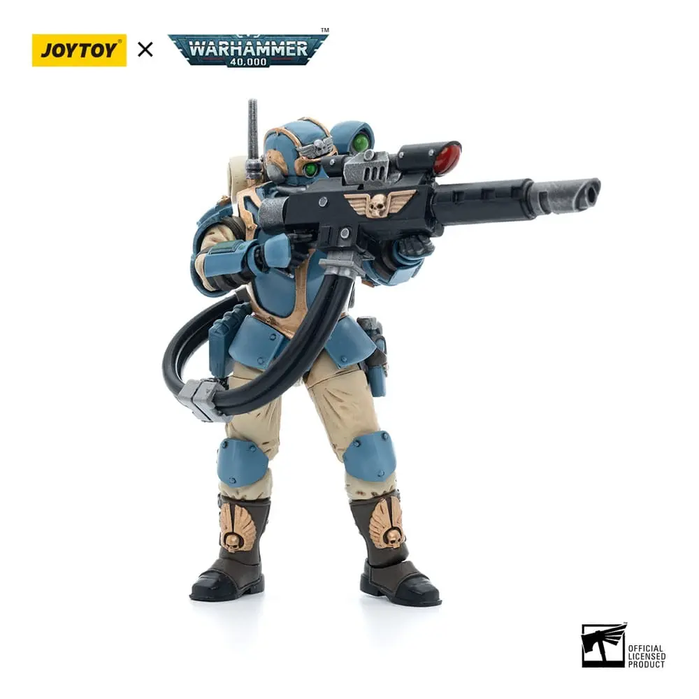 Warhammer 40k Action Figure 1/18 Astra Militarum Tempestus Scions Squad 55th Kappic Eagles Tempestus Scion 1 12 cm product photo